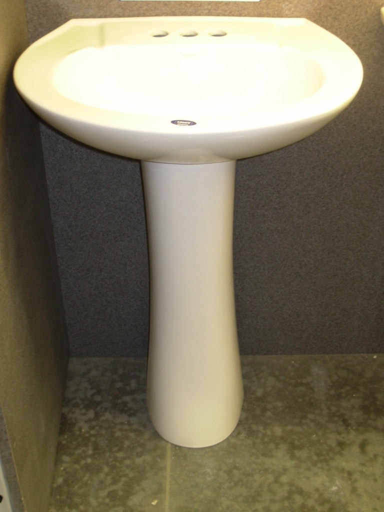 DIY Central How To Install a Pedestal Sink DIY Central